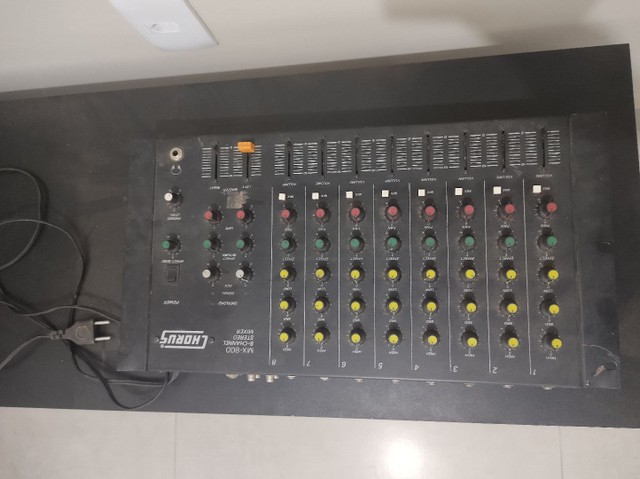 Mesa de som 8 canais (MX-800 Chorus)