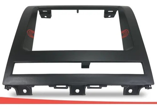 Moldura Painel 2 Din Multímidia Dvd Mp5 Fiat Palio / Strada / Idea / Siena 2005/ - Preto - Foto 2