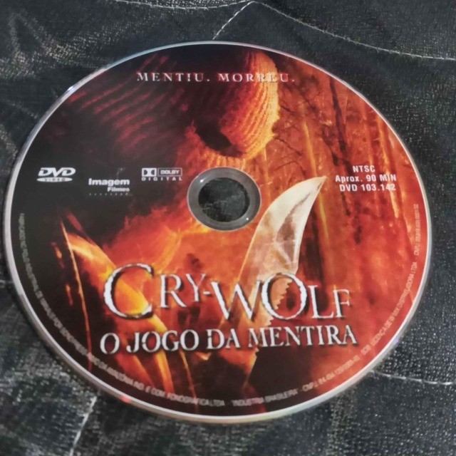 Dvd filme Cry Wolf Jogo da Mentira