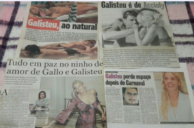 Pacote Jornais com Adriane Galisteu - Foto 4