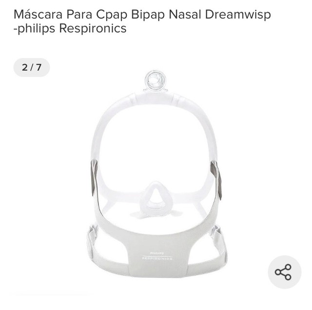 Máscara Para Cpap Bipap Nasal Dreamwisp -philips Respironics