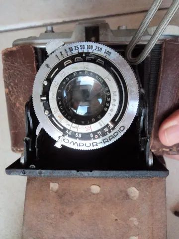 Antiga Agfa Isolette de Fole Made in Germany, ( para Colecionador, Decoração, Cenográfico) - Foto 5