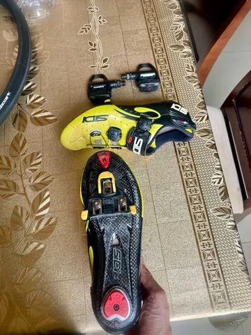 Sapatilha SIDI + Pedal Shimano R-540 - Foto 4