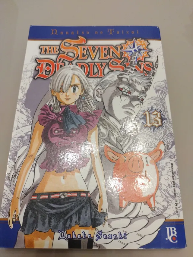 Imagens Para Capas - Animes  Seven deadly sins anime, Nanatsu no taizai  mangá, Nanatsu