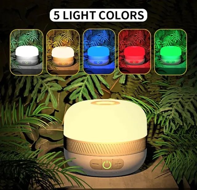 Colchão inflável camping+ lanterna recarregável camping - Foto 4