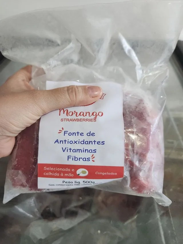 Morangos ? congelados