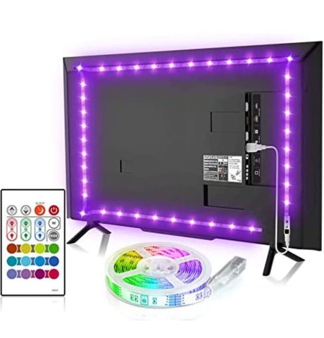 Fita led USB com 5 metros  - Foto 3