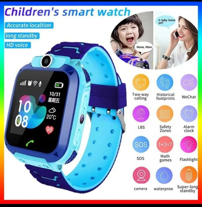 Relógios smartwatch digital infantil GPS E CHIPS 