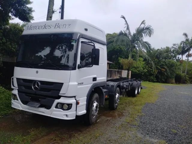 mercedes benz atego 2429 bitruck - Foto 3
