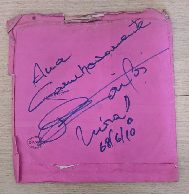 Vinil - Lp - Roberto Carlos - Autografado - Canzone Per Te - Foto 2
