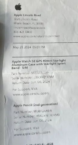 Apple Pencil 2 Geração zero com nota !!! - Foto 5