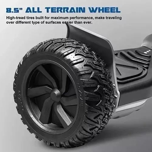 Lacrado Hoverboard Elétrico Cross Off Road Roda 8,5 Polegadas - Foto 4