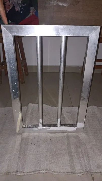 Grade de proteção em alumínio