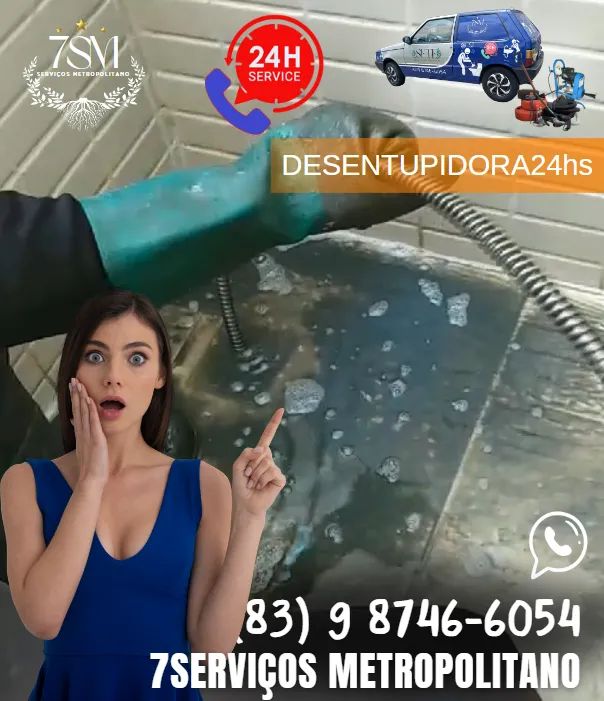 DESENTUPIDORA DE PIA, RALO, VASO, CALHAS E OUTROS - Foto 3