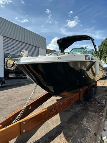 Lancha Focker 255 GTO Ano 2022 com motor de Centro Mercruiser 260HP Carreta de Enc - Foto 2