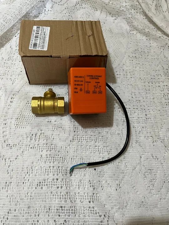 Valvula Registro Elétrico Alta Vazão Motorizada 3/4 - Foto 5