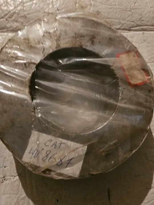 Carregadeira caterpillar 950 966 970 arruela encosto haste 4V8687