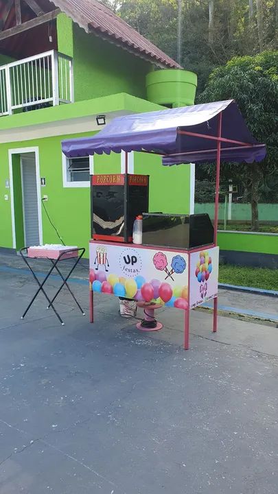Barraca de pipoca e algodão-doce  - Foto 3