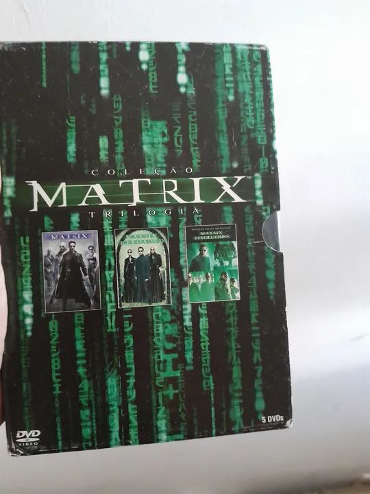 Box DVD original matrix