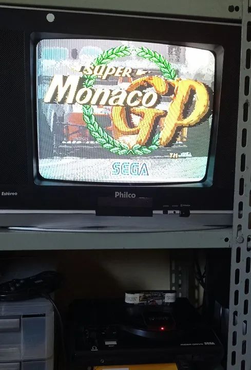Jogo Super Monaco GP original mega Drive  - Foto 5