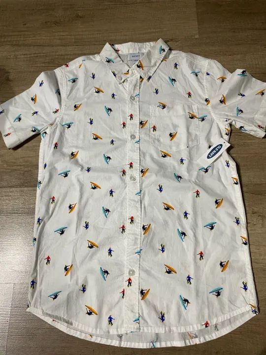 Camisa infantil da Old Navy - **Nova com etiqueta - Foto 3