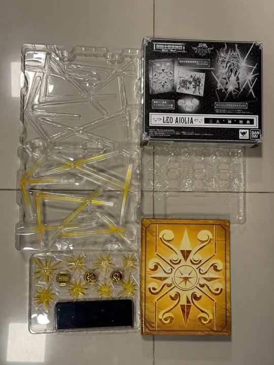 Cloth Myth Ex Aiolia de Leão SOG Bandai - Usado - Leia Descrição  - Foto 2