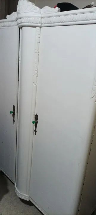 Guarda roupa antigo bom estado bairro Floresta em Joinville  - Foto 2