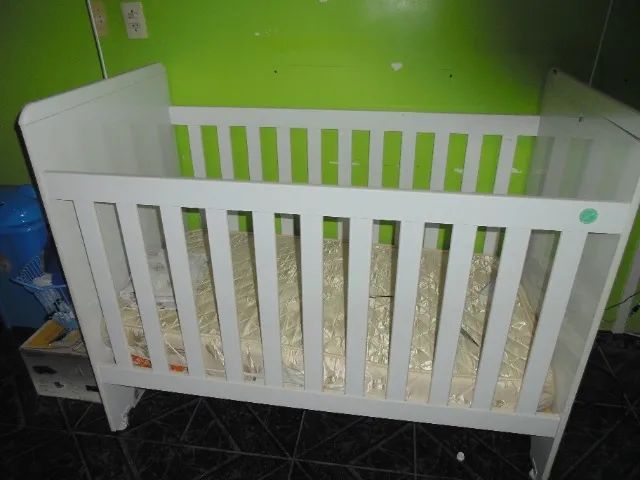 Berço Cama | Completo | Com colchão. - Foto 4