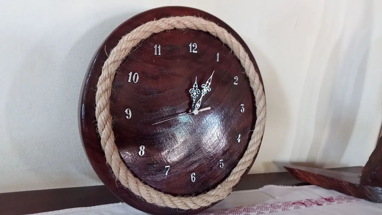 Relógio de parede, peça única, entrego  - Foto 3
