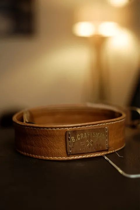 Alça para câmeras em couro legítimo - Foto 2