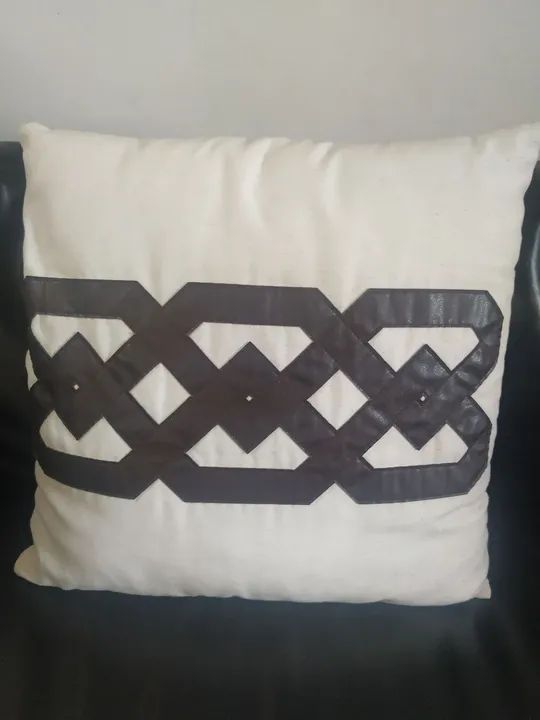 Kit com 2 Almofadas Decoração Para Sala 50x50 Linho Cru Luxo