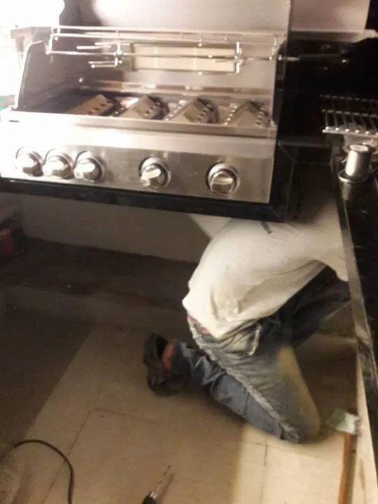 Reparo em tubulação de gás - Cozinha industrial - Gás glp  - Foto 4