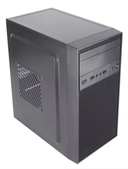 Gabinete K-mex Gm-03nb Com Fonte Px300 Ac Audio97 2*usb 2.0 Cor Preto