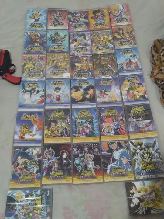 Dvd os cavaleiros do zodíaco 