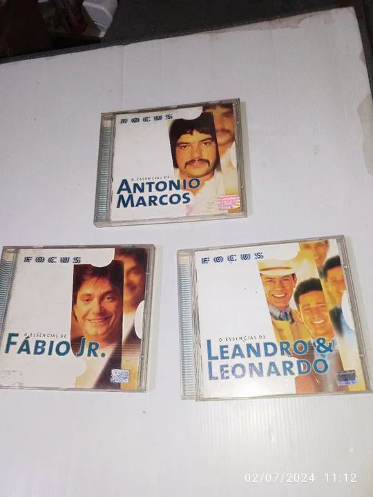 Coleção Focus: Leandro e Leonardo, Antônio Marcos e Fábio Junior! - Foto 2