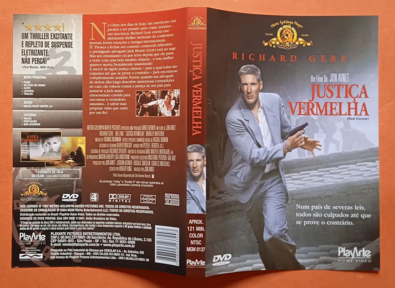 Dvd Justiça Vermelha  - Foto 3