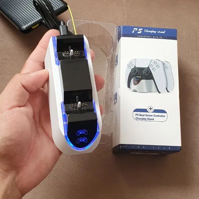 Base carregadora para PS5 horizontal