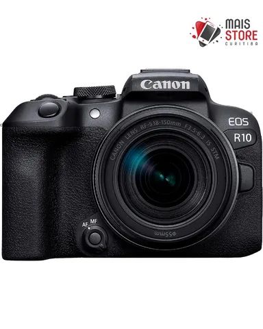 Câmera Canon Eos R10 Kit 18-150MM Is STM Novos/Lacrados