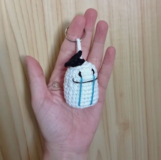 Chaveiro Flork Crochê - Foto 5