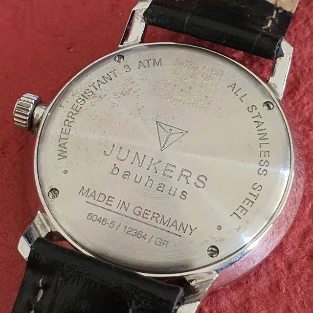 Relógio de pulso Junkers Bauhaus 6046-5 / 12364 / GR - Acessórios