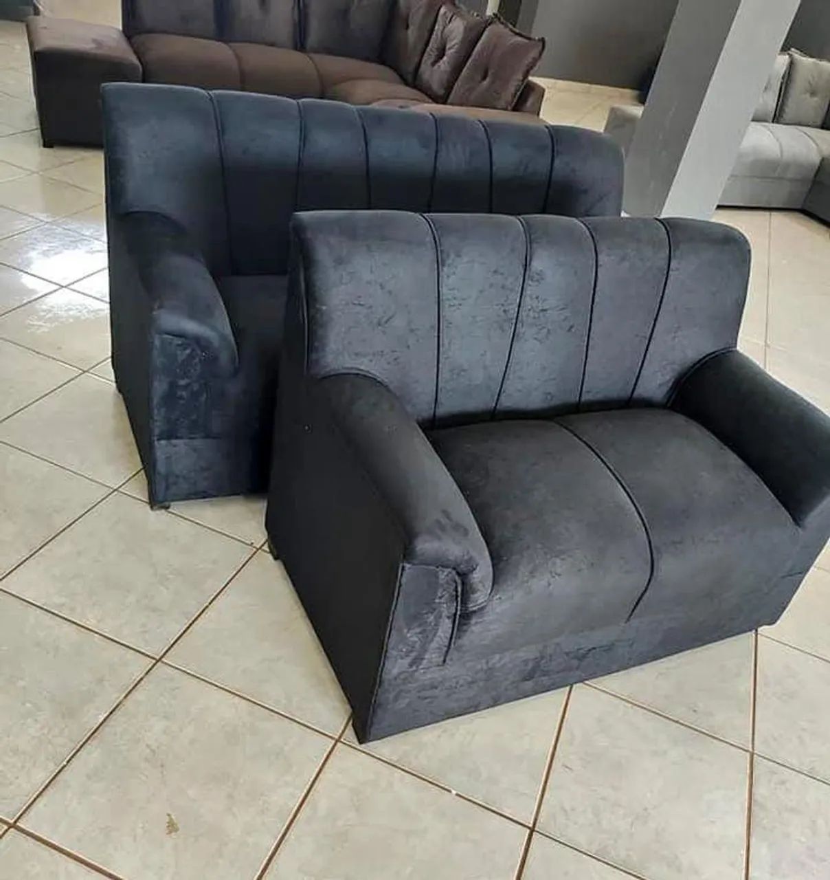 Conjunto de Sofás 2 e 3 Lugares R$599,99  - Foto 3