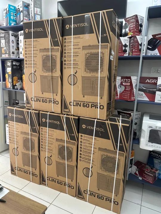 Climatizador Ventisol CLIN 60 Pro - Novo -  4 unidades