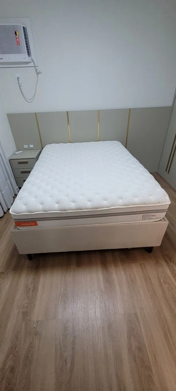 Cama Box com Colchão Inducol Wish