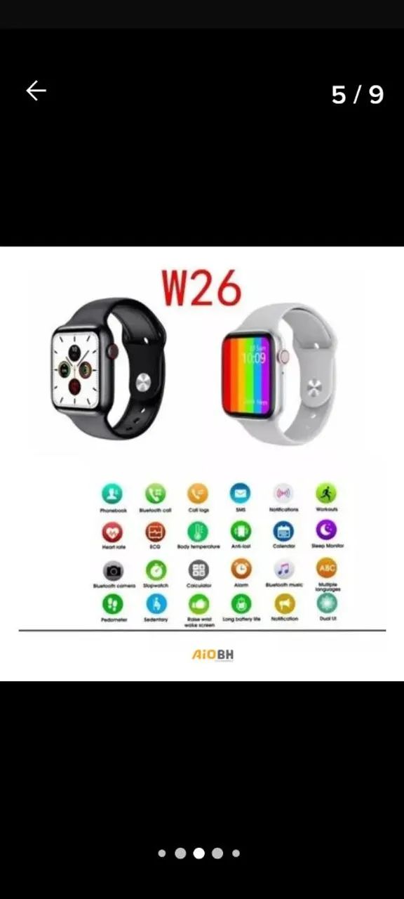 Smartwatch W26 Plus/Promoção  - Foto 5