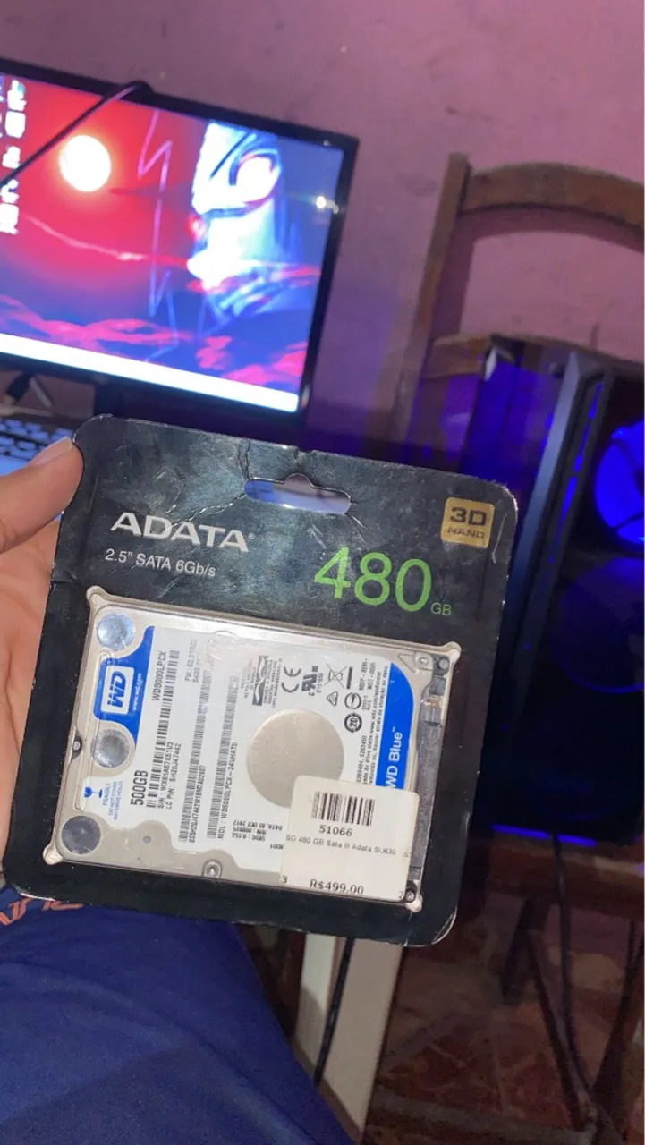 HD SSD ADATA 2.5'' 480GB