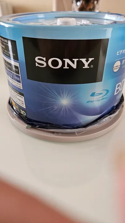 Blu-ray disco BD-R, SONY JAPÃO 25Gb 4X