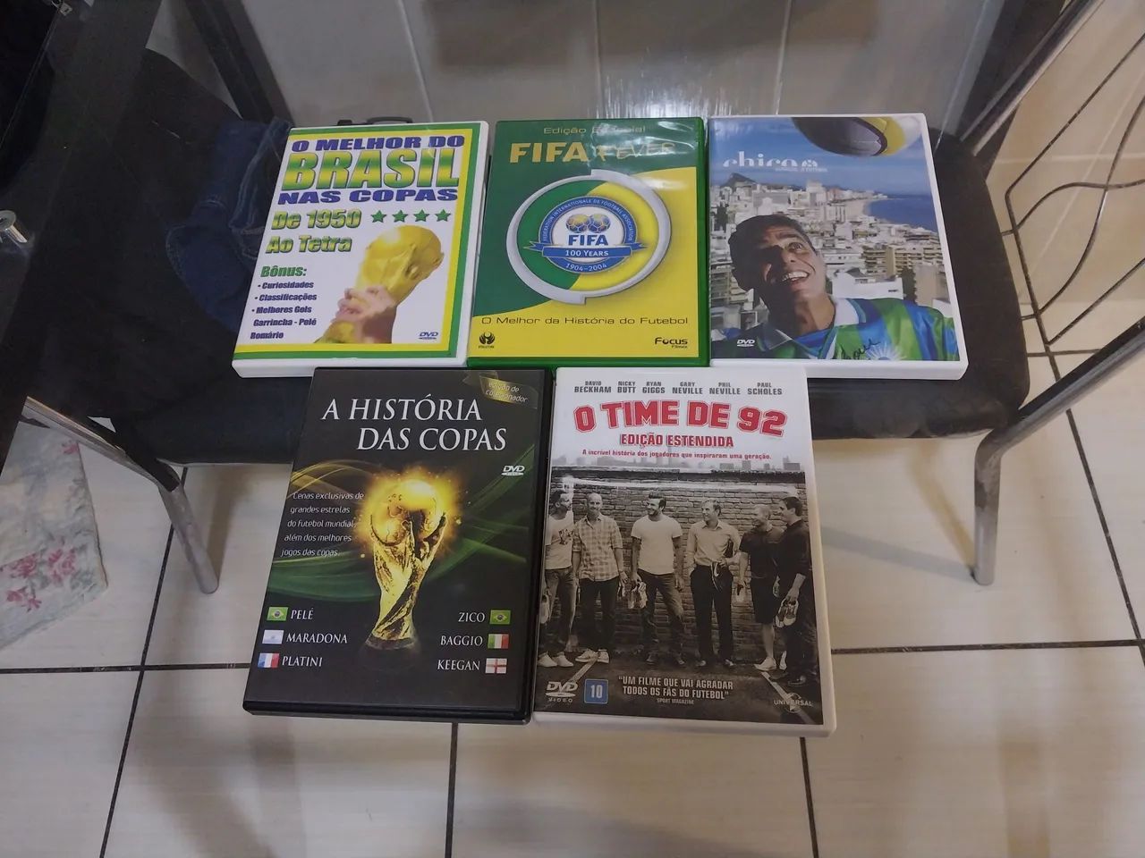 Coleção de DVDs de Futebol (veja as outras fotos)