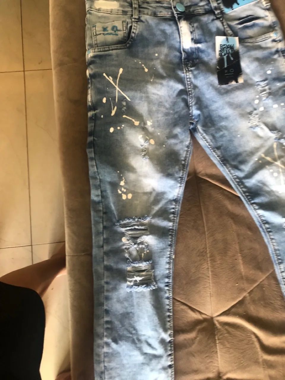 Calça Jeans Masculino modelo jogador - Foto 4