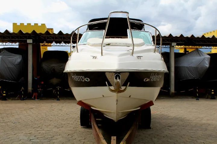 lancha triton280 motor mercruiser 350 hp, gasolina com pouquissima horas de uso uso,  - Foto 2