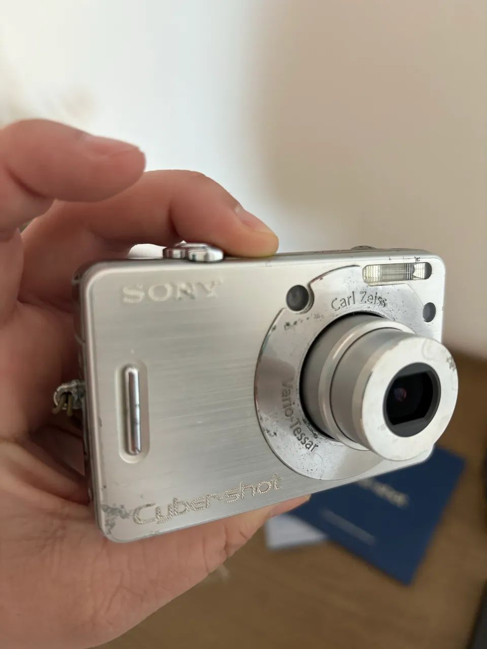 DSC-W50 CYBER SHOT SONY PRATA